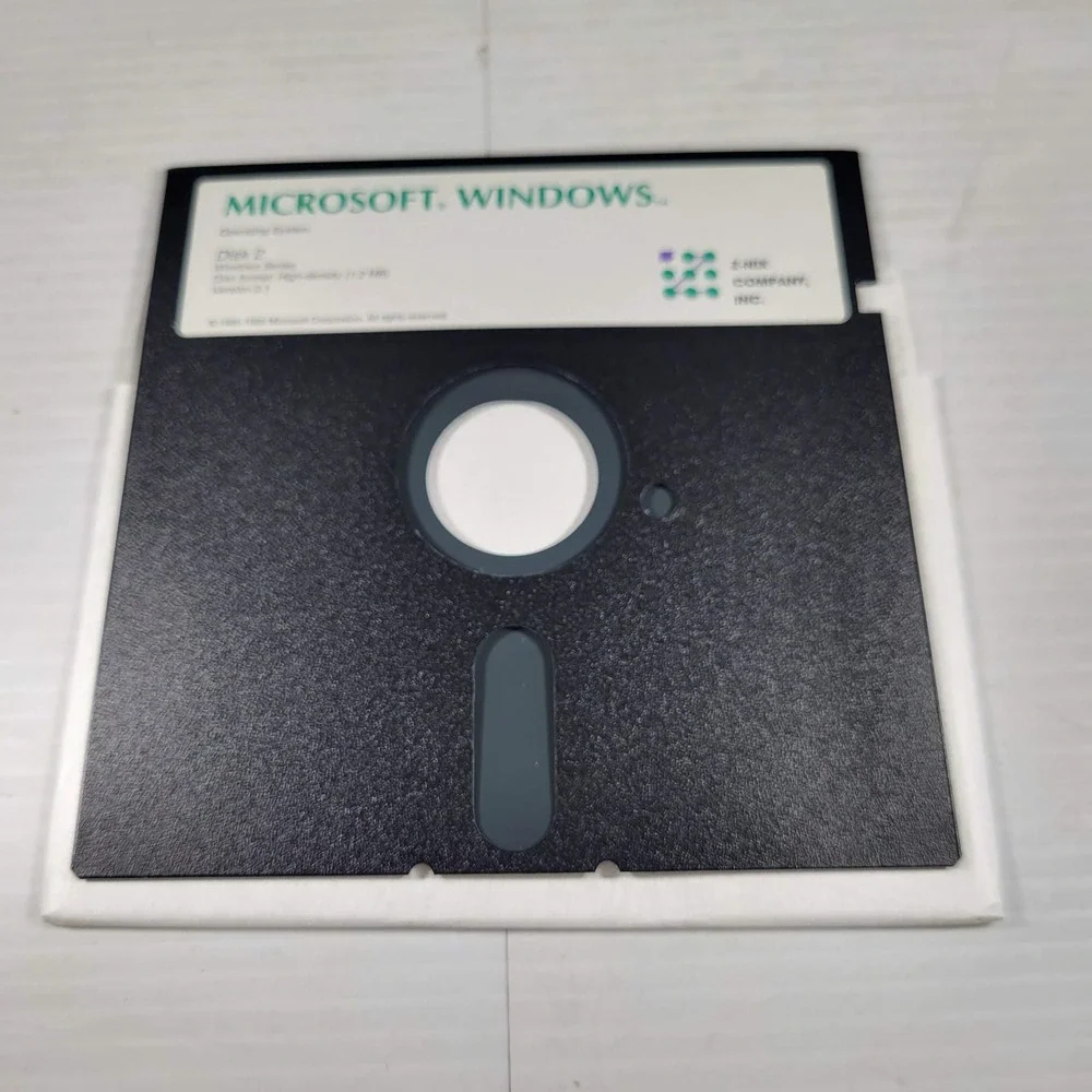 Microsoft Windows 3.1 Operating System 5.25